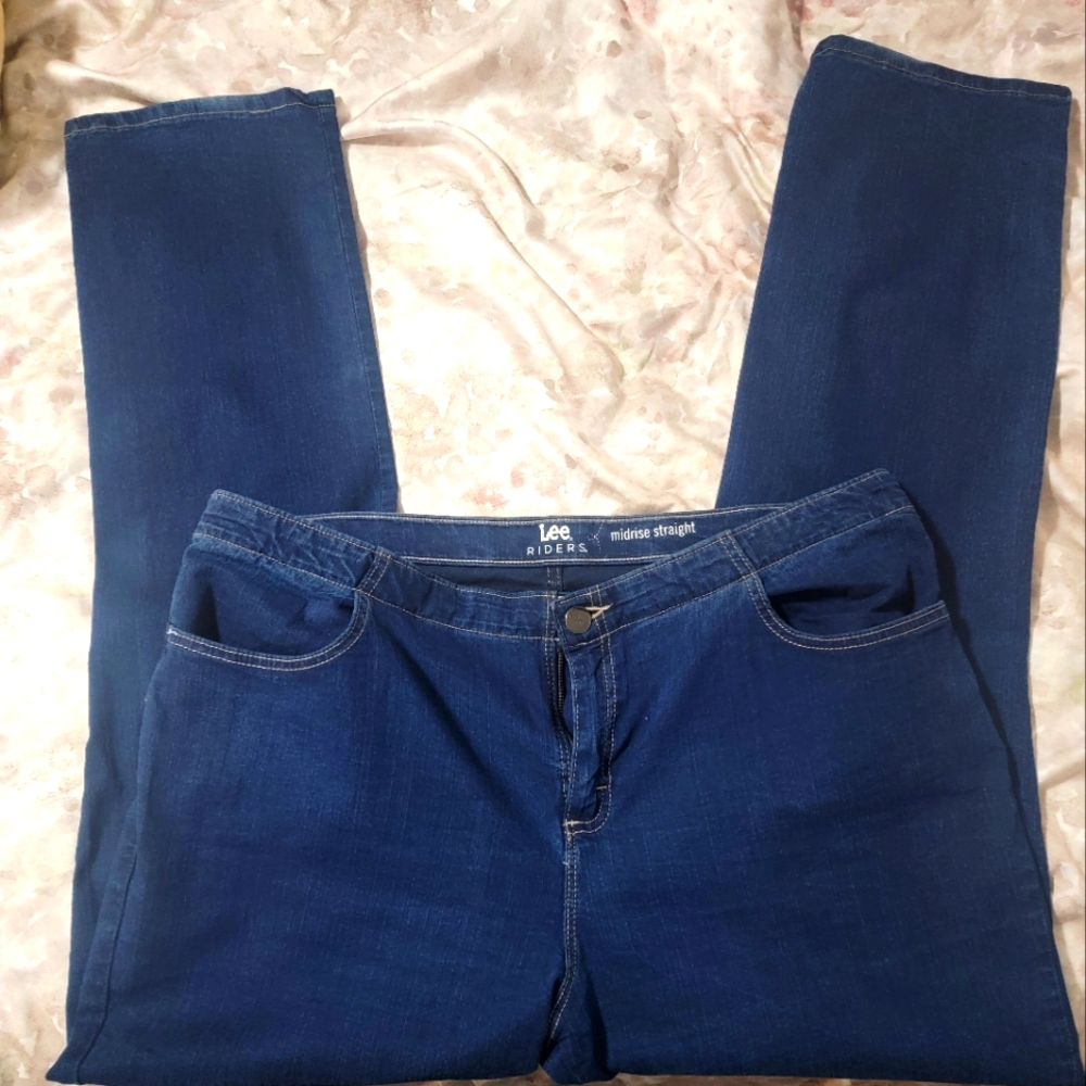 Lee Riders Womans Jeans Straight Leg